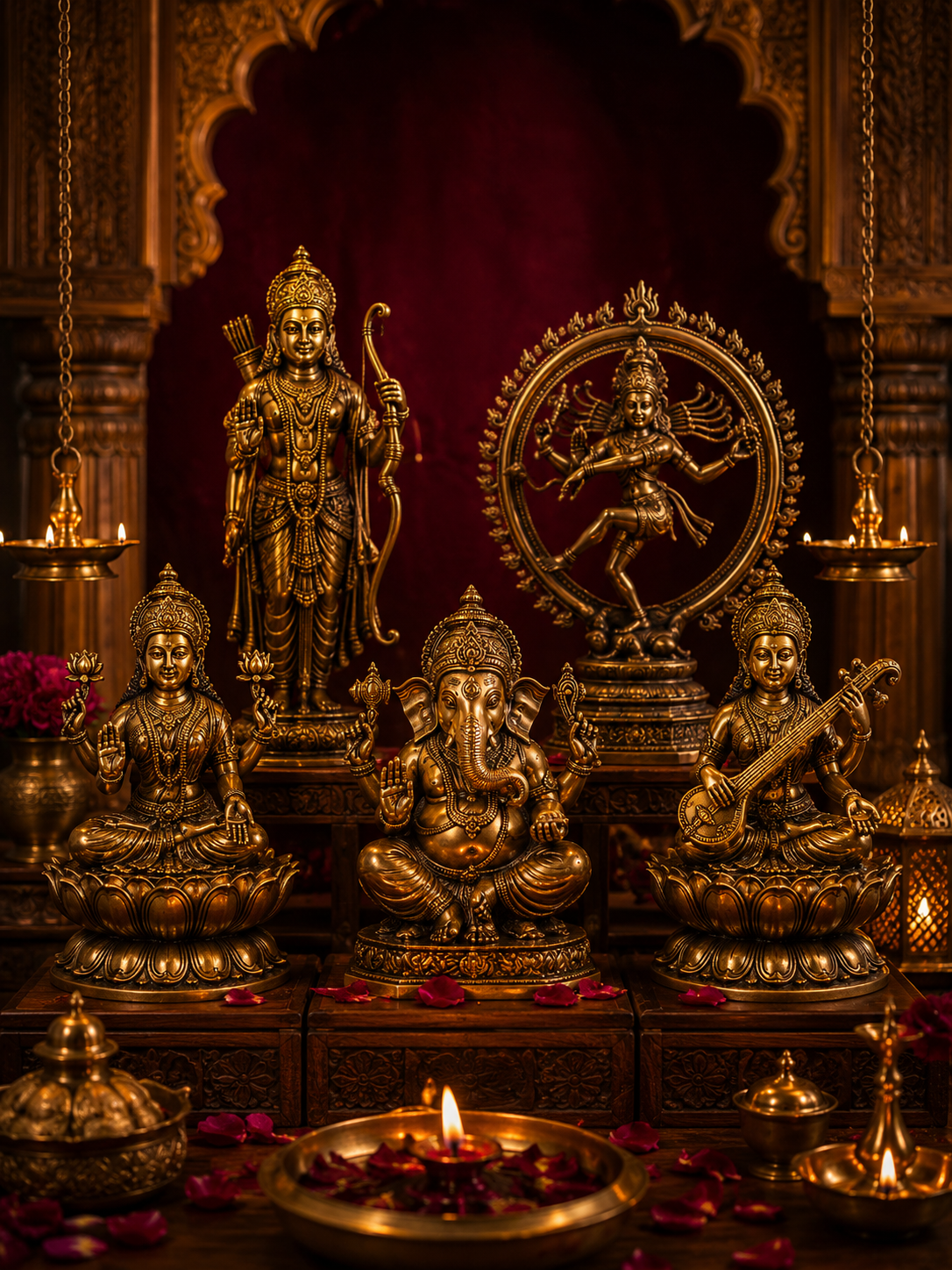 Brass Statues