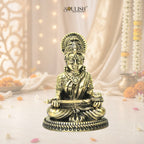 Goddess Annapurna Brass Idol | Handcrafted Annapurna Devi Murti for Home Temple