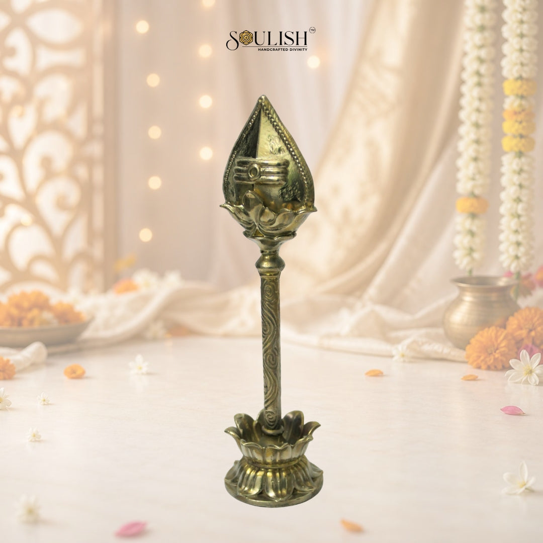 Murugan Vel Brass Idol