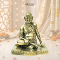 Shri Swami Samarth Brass Idol | Handcrafted Swami Samarth Murti for Home Temple