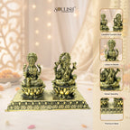 Lakshmi Ganesha Brass Idol