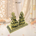 Lakshmi Ganesha Brass Idol