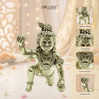 Laddu Bal Gopal Krishna Brass Idol