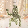 Laddu Bal Gopal Krishna Brass Idol
