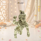 Laddu Bal Gopal Krishna Brass Idol