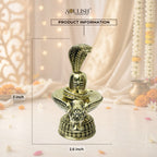 Shiva Ling with Nandi Mukh Brass Statue