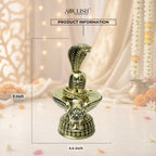 Shiva Ling with Nandi Mukh Brass Statue