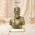 Chhatrapati Shivaji Maharaj Brass Idol | Handcrafted Brass Statue