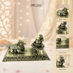 Nandi Shivlingam Brass Idol